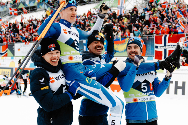 Maastohiihdon miesten 4x10 km:n viestin MM-hopeajoukkue - Urheilugaala UG2024 - Voittajat ehdokas