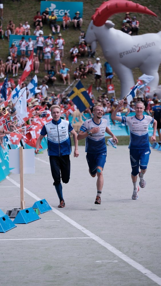 Suunnistuksen miesten viestin MM-hopeajoukkue - Urheilugaala UG2024 - Vuoden joukkue ehdokas