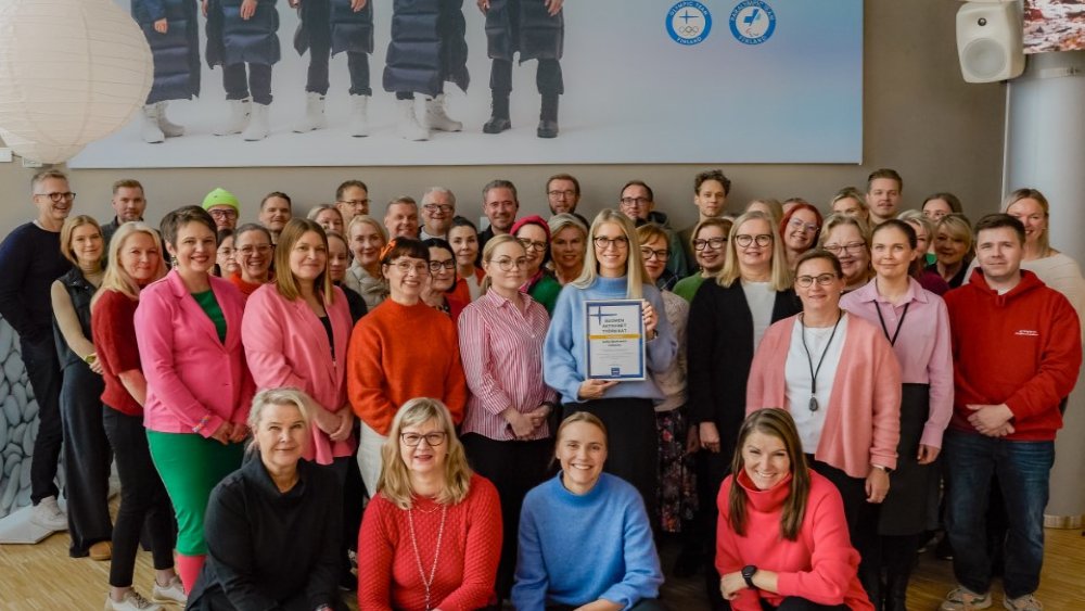 Luhta Sportswear Company - Urheilugaala UG2026 - Suomen aktiivisin työpaikka ehdokas