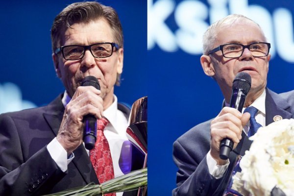 Reino Holck & Antero Nuuttila - Urheilugaala UG2017 - Voittajat voittaja