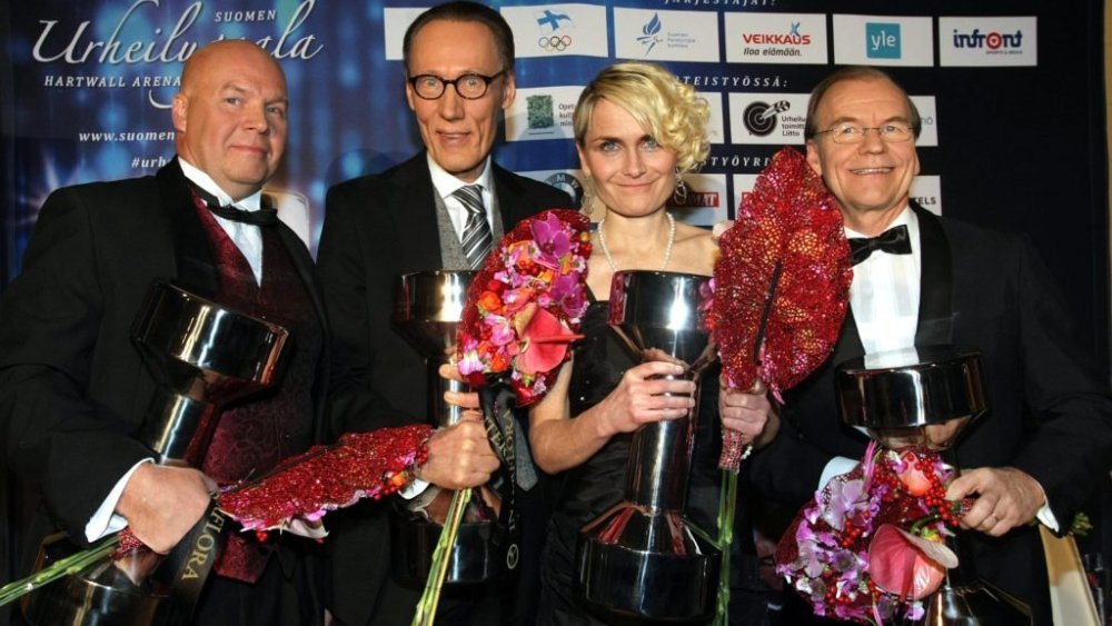 Jari Koskinen, Ari Santaharju, Teuvo V. Riikonen – Gloria Patri -jalkapallotyö - Urheilugaala UG2016 - Kehon ja mielen mestarit voittaja