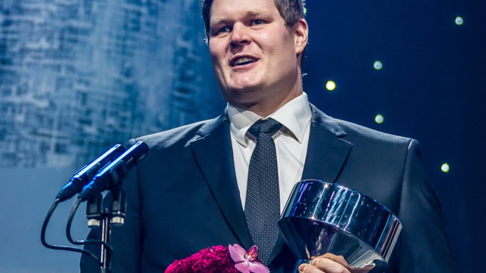 Olli-Pekka Karjalainen - Urheilugaala UG2015 - Reilu peli voittaja