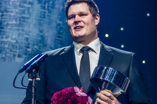 Olli-Pekka Karjalainen - Urheilugaala UG2015 - Voittajat voittaja