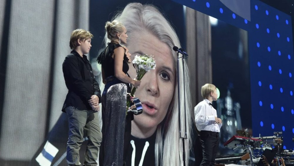 Sykähdyttävin urheiluhetki 2017: Mari Laukkanen, ampumahiihdon mc-kisan voitto surunauhassa Asko Nuutisen muistolle - Urheilugaala UG2018 - Sykähdyttävin urheiluhetki voittaja