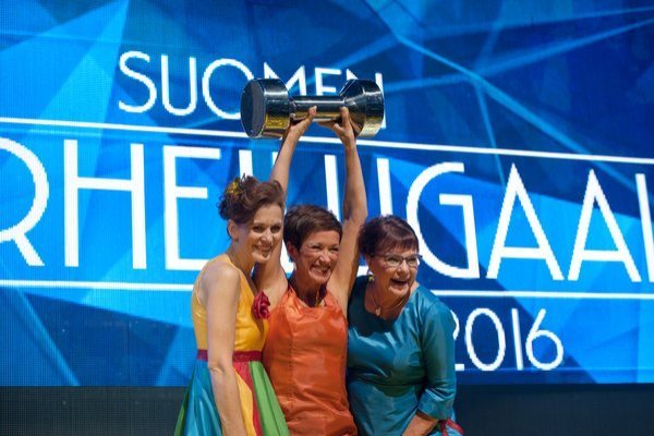World Gymnaestrada, Helsinki, 12.-18.7.2015 - Urheilugaala UG2016 - Voittajat voittaja