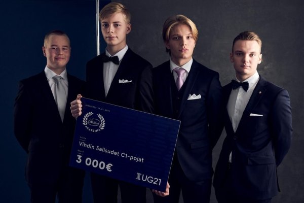 Vihdin Salisusien C1 joukkue - Urheilugaala UG2021 - Voittajat voittaja