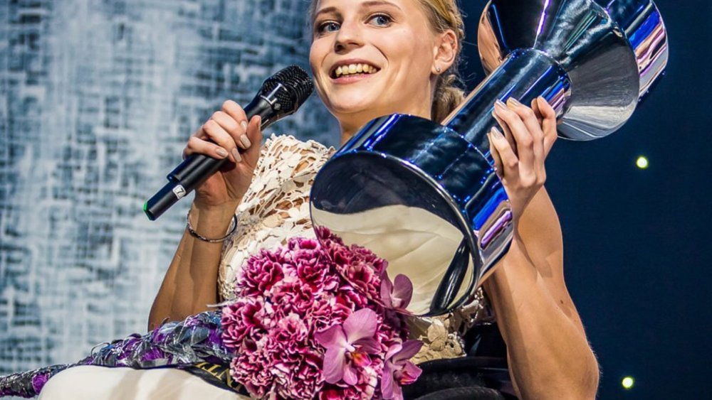 Amanda Kotaja - Urheilugaala UG2015 - Vuoden nuori urheilija voittaja