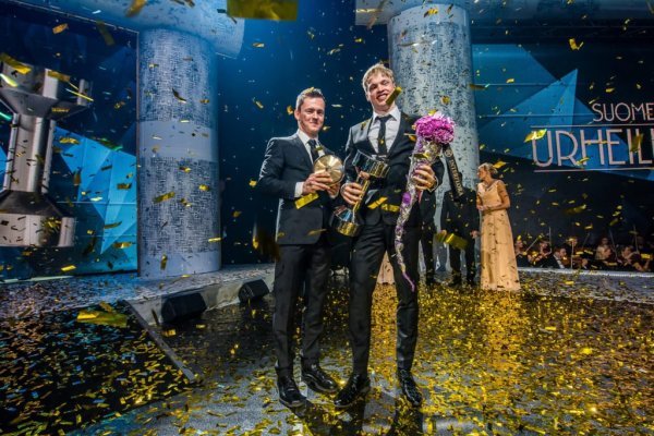 Iivo Niskanen & Sami Jauhojärvi - Urheilugaala UG2015 - Voittajat voittaja